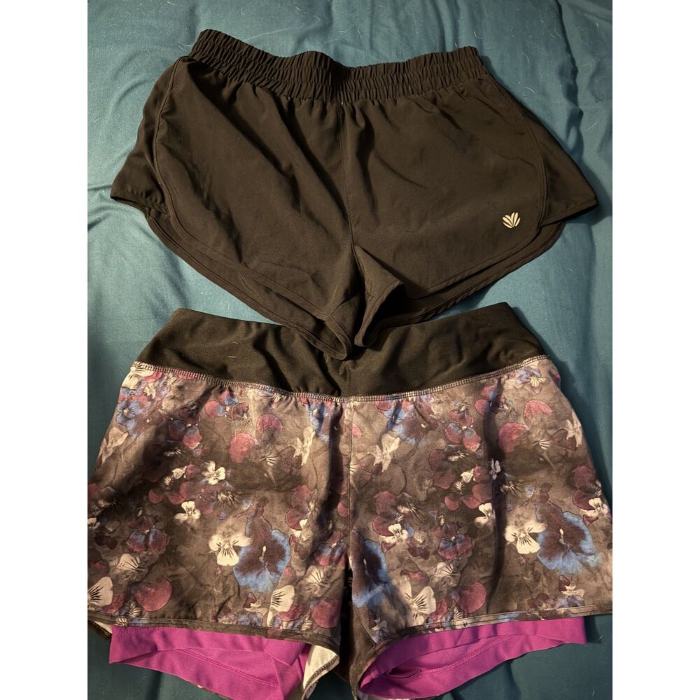 Women's Athletic Running Shorts Bundle – Size Small (2 Pairs)
